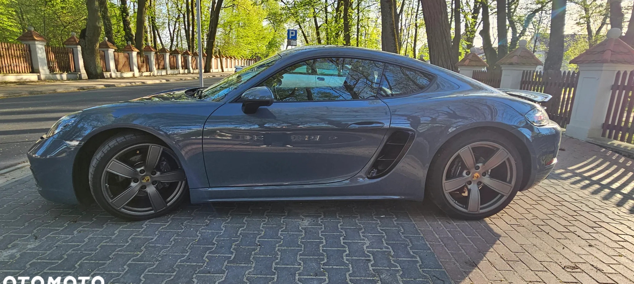 Porsche 718 Cayman cena 252000 przebieg: 58000, rok produkcji 2017 z Warszawa małe 79